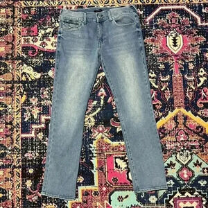 NEW True Religion Ricky Flap Men's 36x32 Relaxed Straight Ricky Jeans